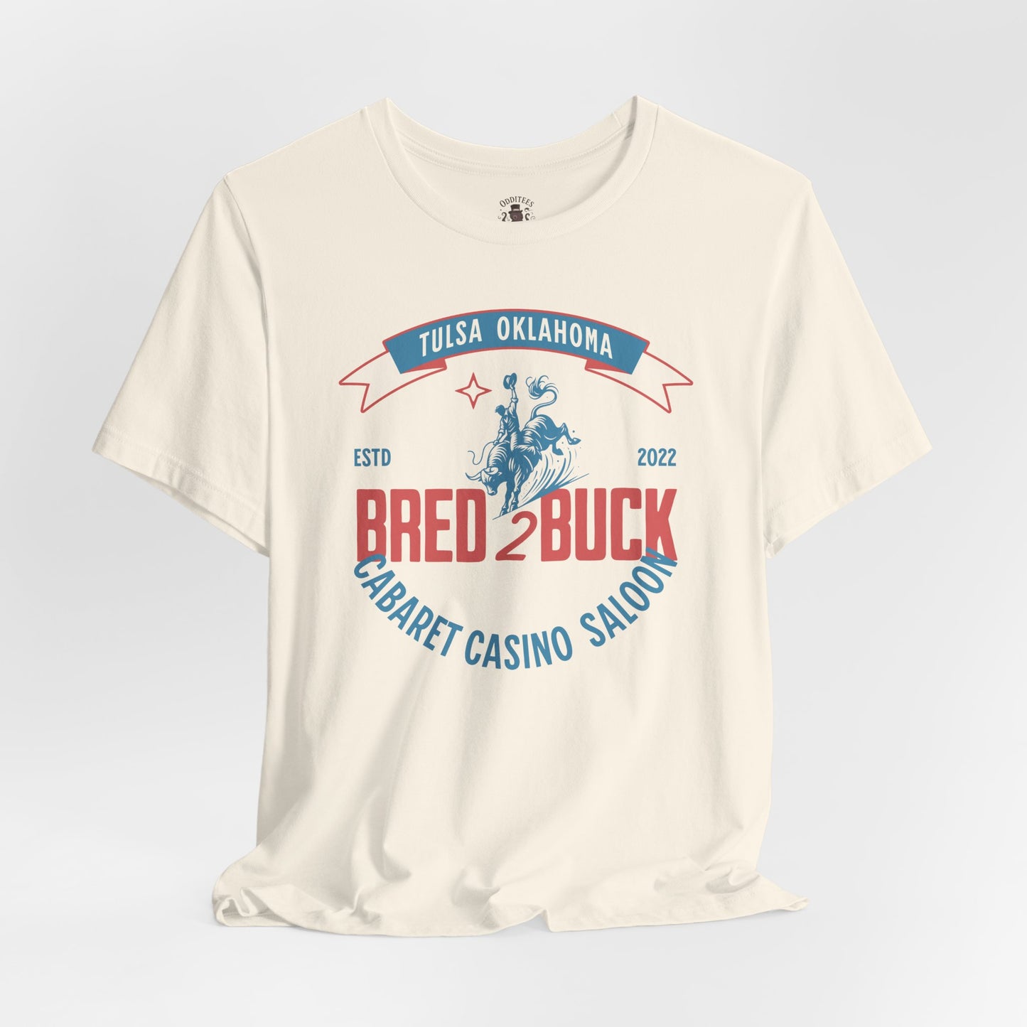 BRED 2 BUCK – Tulsa King Inspired Bull Riding Shirt | Western Cabaret Casino Saloon Tee