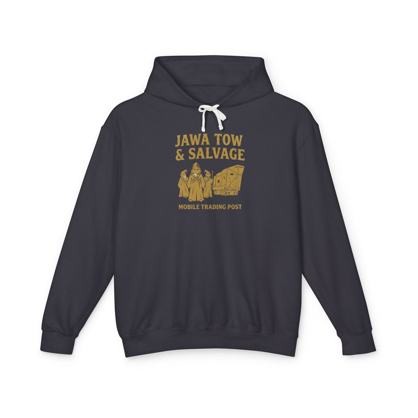 Jawa Tow & Salvage Hoodie - Star Wars Inspired "Mobile Trading Post" Pullover