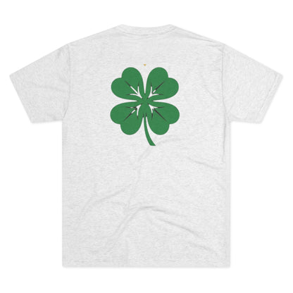 St. Patrick's Day 'Drinks Well With Others' Crew Tee — Shamrock Pub Party Shirt OddInk Seasonal Designs
