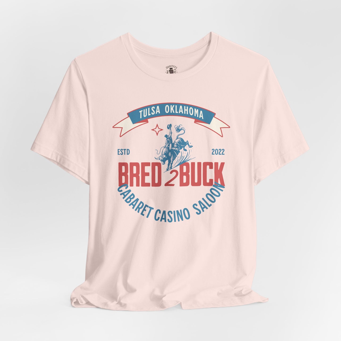 BRED 2 BUCK – Tulsa King Inspired Bull Riding Shirt | Western Cabaret Casino Saloon Tee