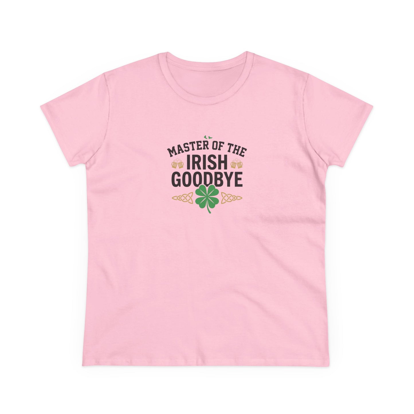 Master of the Irish Goodbye Womens T‑Shirt — OddInk Seasonal Designs