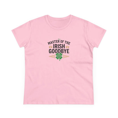 Master of the Irish Goodbye Womens T‑Shirt — OddInk Seasonal Designs