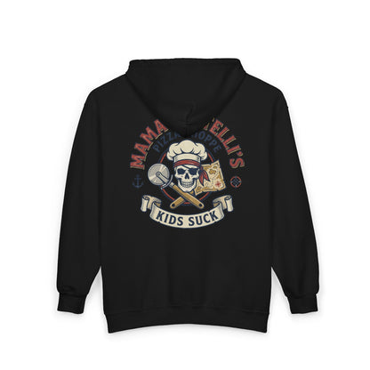 Mama Fratelli’s Pizza Shoppe Graphic "Delivery Guy" Zip Hoodie - Goonies Inspired Gear