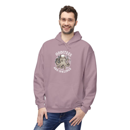 Octopus Logo Hoodie — "Odd Tees and Inklings" Graphic Pullover