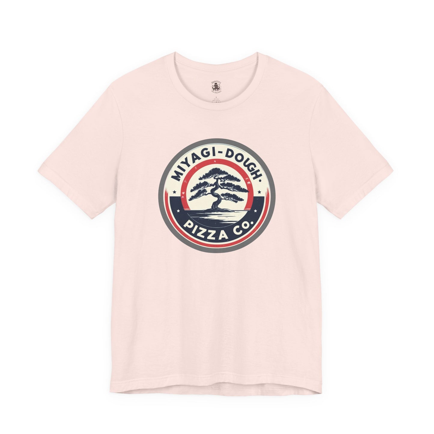 Miyagi-Dough Pizza Co. Tee — Vintage Bonsai Pizza Logo