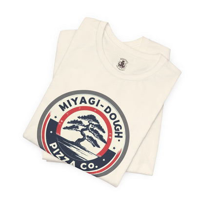 Miyagi-Dough Pizza Co. Tee — Vintage Bonsai Pizza Logo