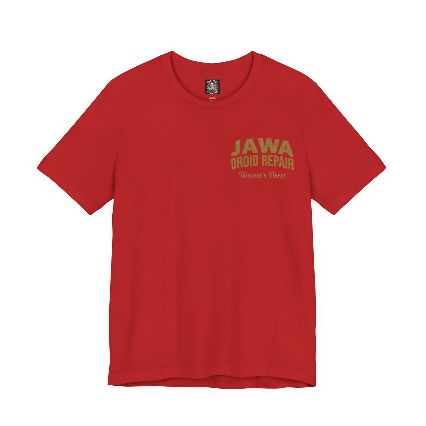 Jawa Droid Repair T‑Shirt — Tatooine’s Finest Vintage Sci‑Fi Star Wars Inspired Tee