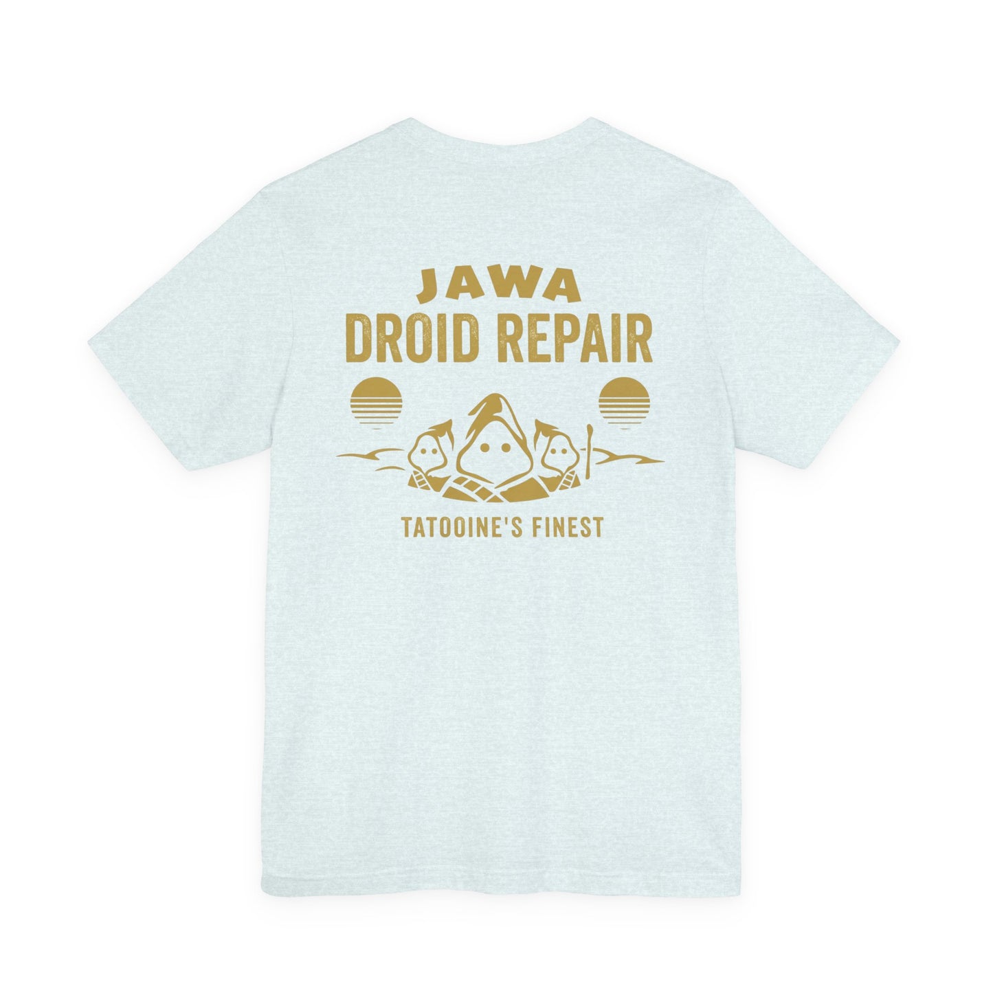 Jawa Droid Repair T‑Shirt — Tatooine’s Finest Vintage Sci‑Fi Star Wars Inspired Tee