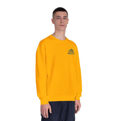 Cascade Projects Co. Crewneck Sweatshirt — Mountain Logo Pullover