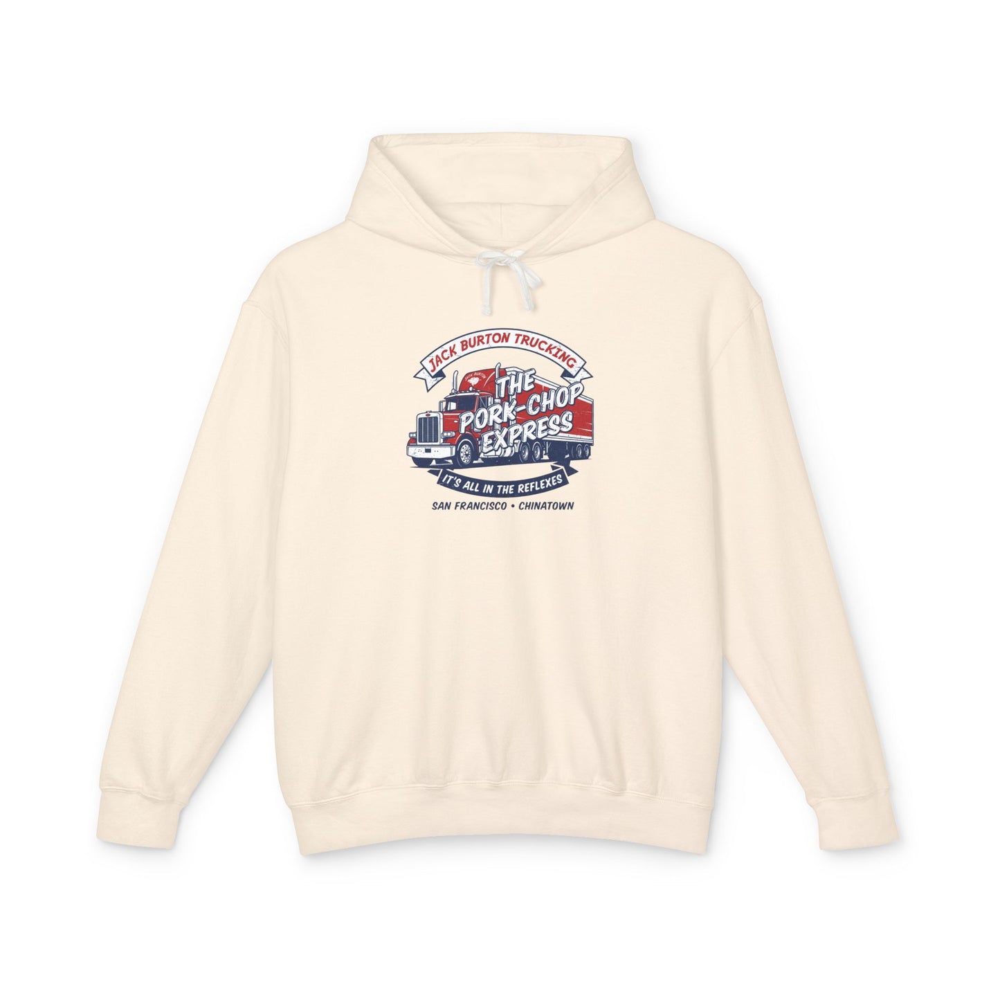 The Pork-Chop Express Hoodie — Retro Trucking Graphic Hooded Sweatshirt