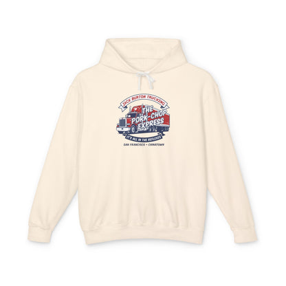 The Pork-Chop Express Hoodie — Retro Trucking Graphic Hooded Sweatshirt