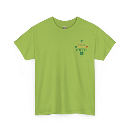 Dibs on the Redhead T‑Shirt — St. Patrick’s Day Shamrock OddInk Seasonal Designs Tee