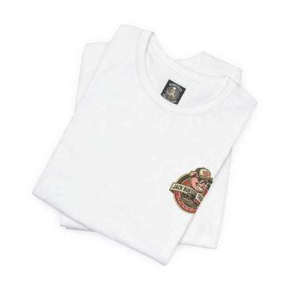 Jack Burton Trucking Pig Logo T-Shirt — 'It's All in the Reflexes' Vintage Truck Driver Tee