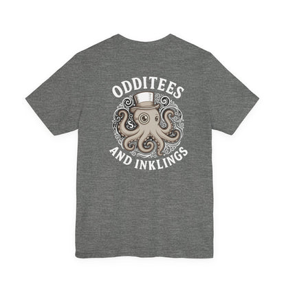 Octopus Graphic Tee — "Odditees and Inklings" Vintage Nautical T-Shirt