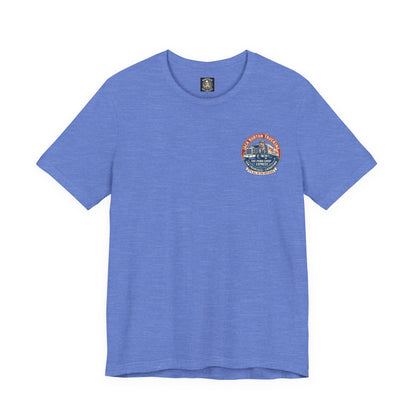 Truck Driver Graphic Tee — "Jack Burton Trucking: The Pork-Chop Express" Vintage San Francisco Design