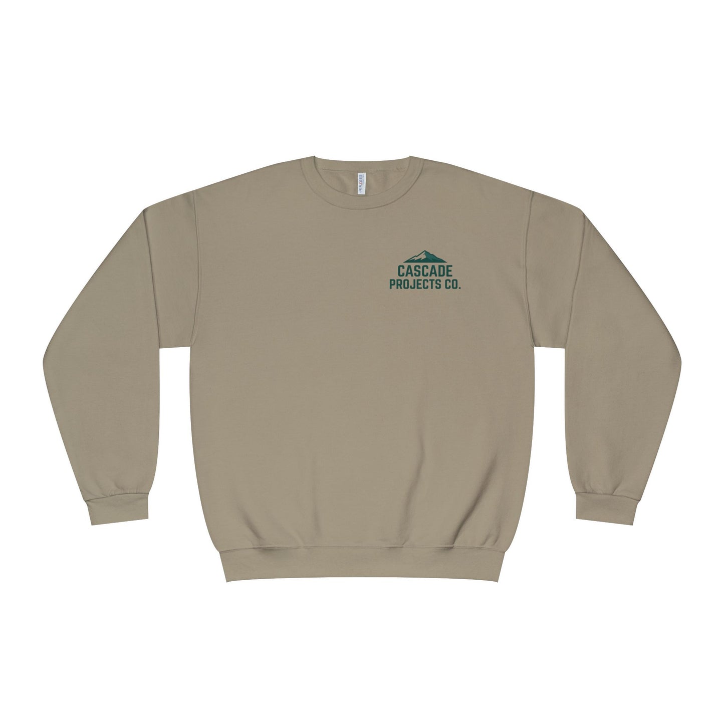 Cascade Projects Co. Crewneck Sweatshirt — Mountain Logo Pullover