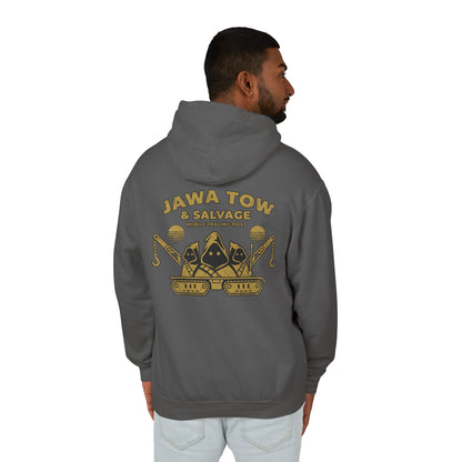 Jawa Tow & Salvage Hoodie - Star Wars Inspired "Mobile Trading Post" Pullover