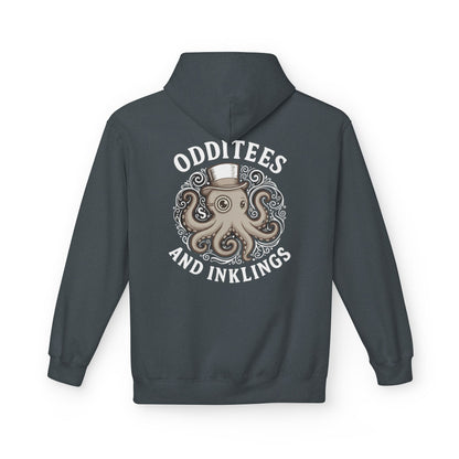 Octopus Logo Hoodie — "Odd Tees and Inklings" Graphic Pullover
