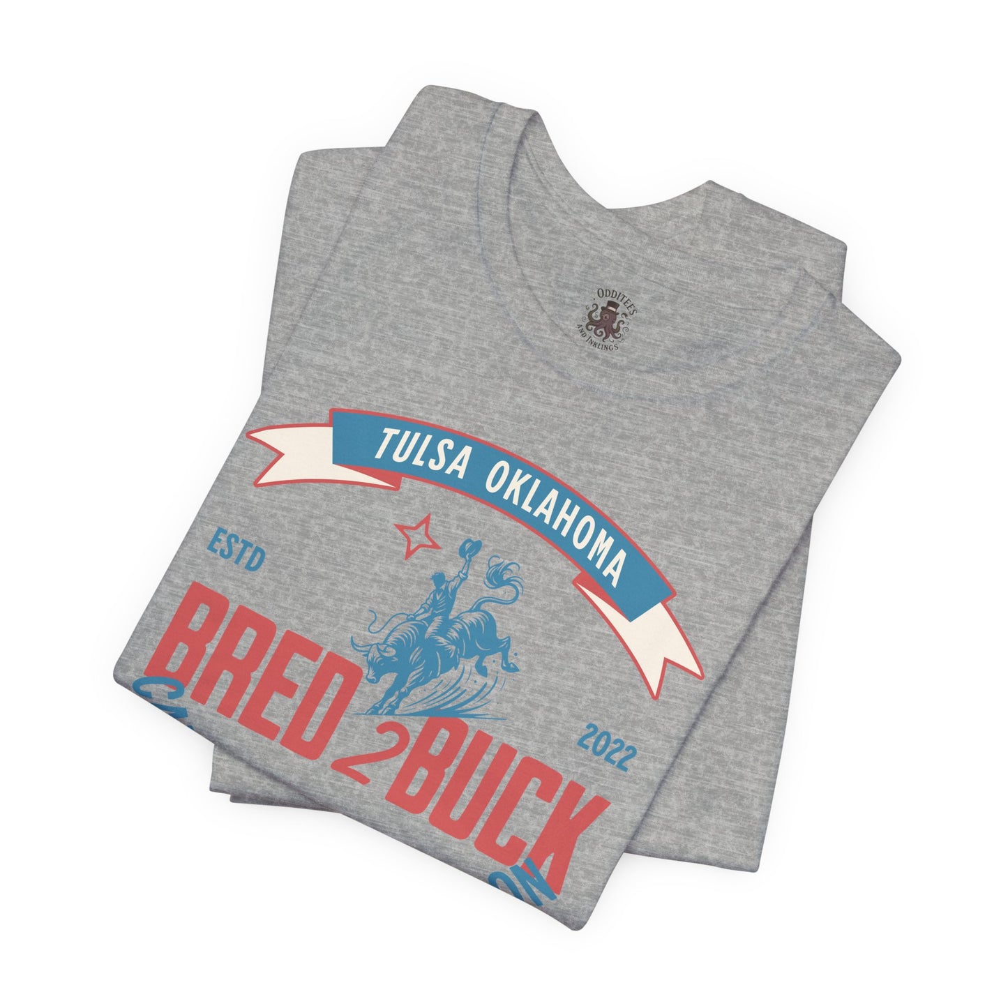 BRED 2 BUCK – Tulsa King Inspired Bull Riding Shirt | Western Cabaret Casino Saloon Tee