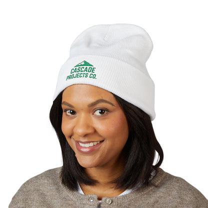 Cascade Projects Co. Embroidered Mountain Cuffed Beanie