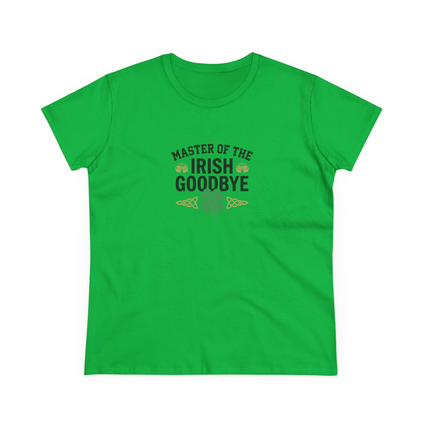 Master of the Irish Goodbye Womens T‑Shirt — OddInk Seasonal Designs
