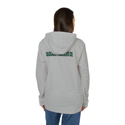 Cascade Projects Co. Hoodie — Outdoor Mountain Logo Fleece