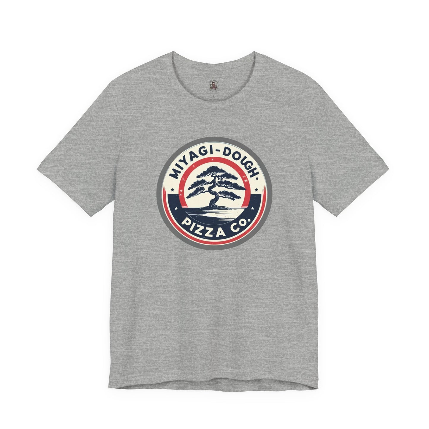 Miyagi-Dough Pizza Co. Tee — Vintage Bonsai Pizza Logo