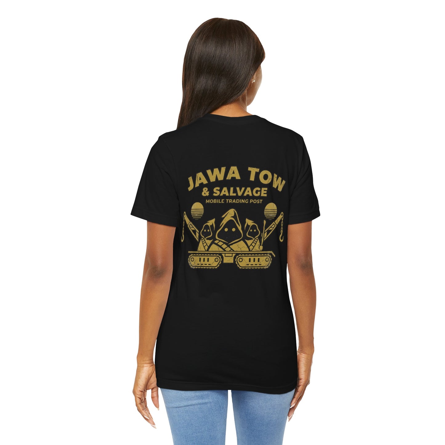 Jawa Tow & Salvage Tee — SW Biz Jawa Garage Vintage T-Shirt
