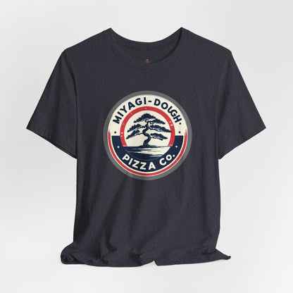 Miyagi-Dough Pizza Co. Tee — Vintage Bonsai Pizza Logo