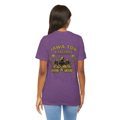 Jawa Tow & Salvage Tee — SW Biz Jawa Garage Vintage T-Shirt