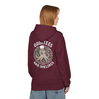 Octopus Logo Hoodie — "Odd Tees and Inklings" Graphic Pullover