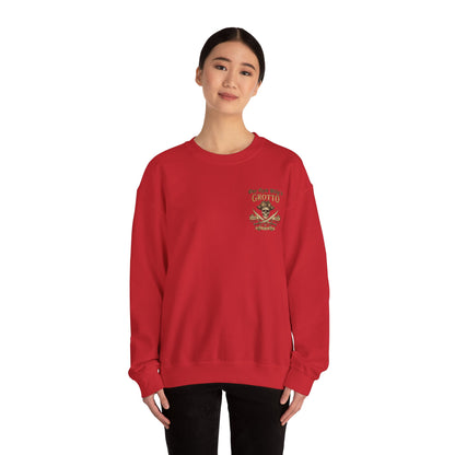 One-Eyed Willy’s Grotto Pirate Skull Crewneck Sweatshirt