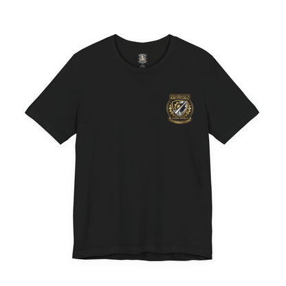 Smuggler's Mutual Insurance Cooperative Graphic Tee — "Coverage for When It Goes Sideways"