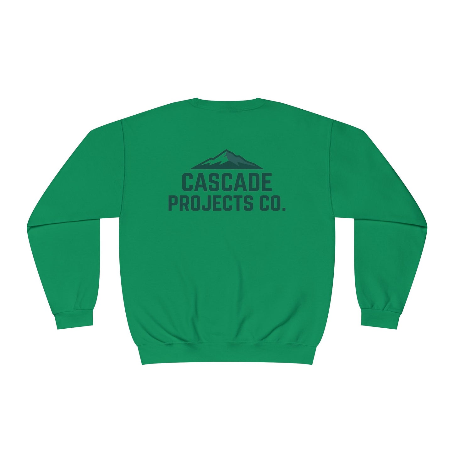 Cascade Projects Co. Crewneck Sweatshirt — Mountain Logo Pullover