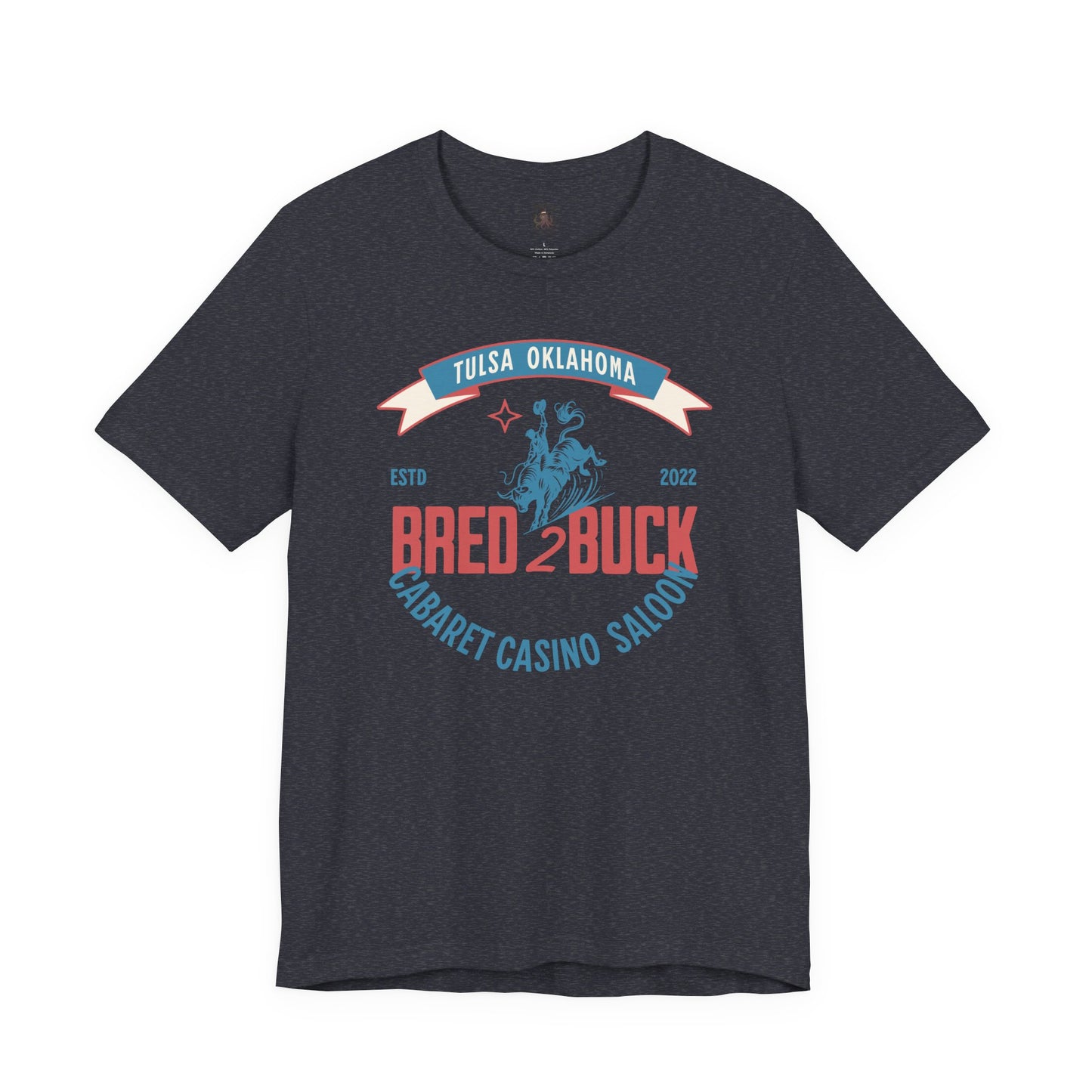 BRED 2 BUCK – Tulsa King Inspired Bull Riding Shirt | Western Cabaret Casino Saloon Tee