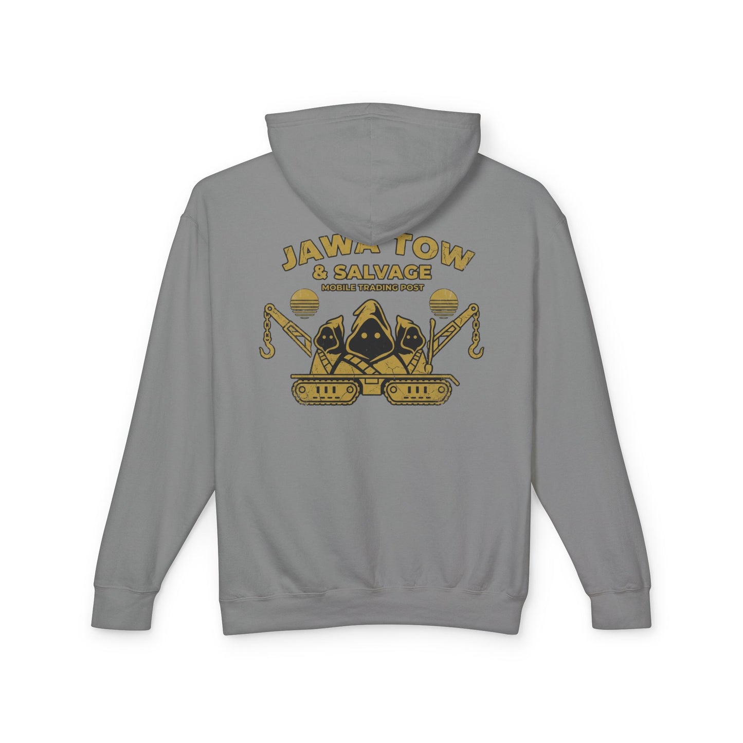 Jawa Tow & Salvage Hoodie - Star Wars Inspired "Mobile Trading Post" Pullover