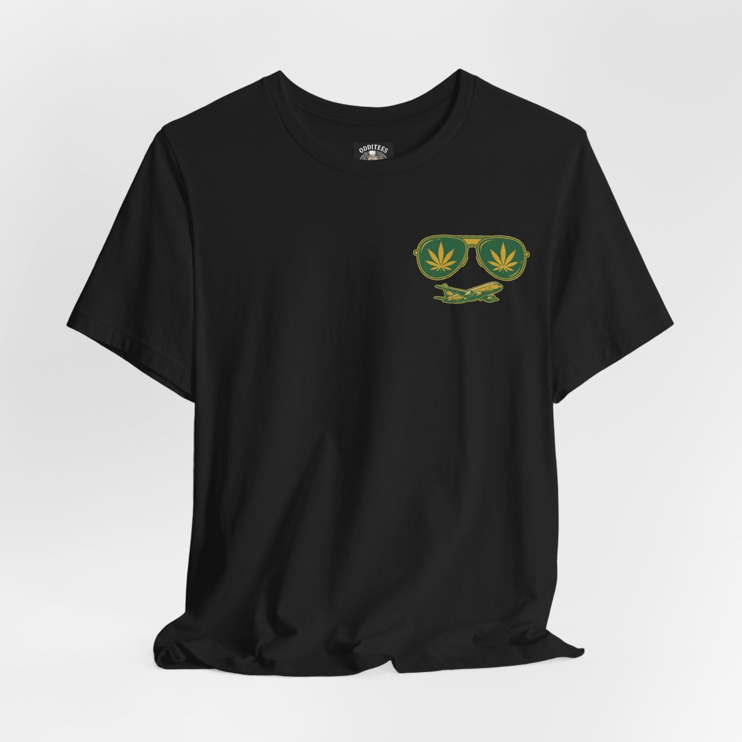 T-Shirt - "I Feel the Need... The Need for Weed" Retro Aviator Weed Graphic