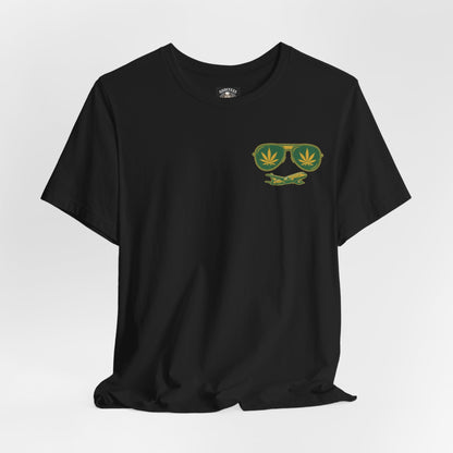 T-Shirt - "I Feel the Need... The Need for Weed" Retro Aviator Weed Graphic