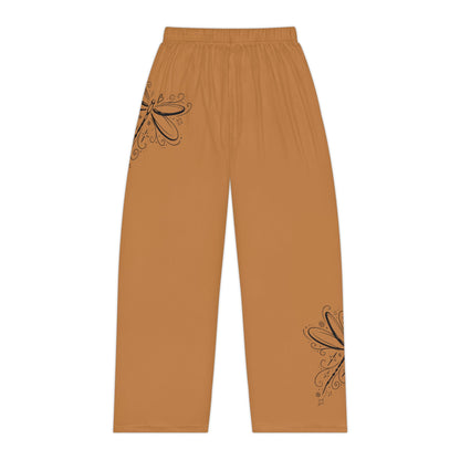 Dragonfly Women's Loungewear Pajama Bottoms - Cappuccino