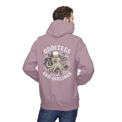 Octopus Logo Hoodie — "Odd Tees and Inklings" Graphic Pullover