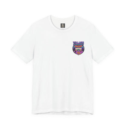 Villain Support Group Tee — Funny Supervillain Graphic T-Shirt