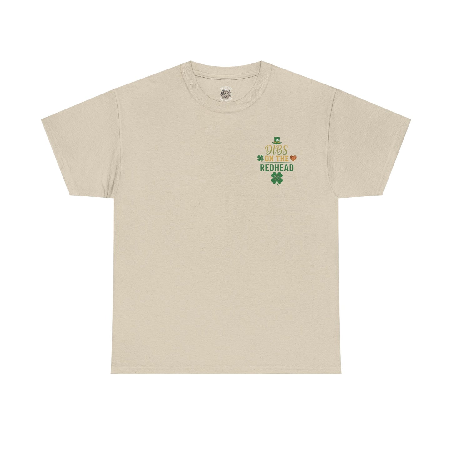 Dibs on the Redhead T‑Shirt — St. Patrick’s Day Shamrock OddInk Seasonal Designs Tee