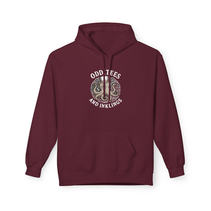 Octopus Logo Hoodie — "Odd Tees and Inklings" Graphic Pullover