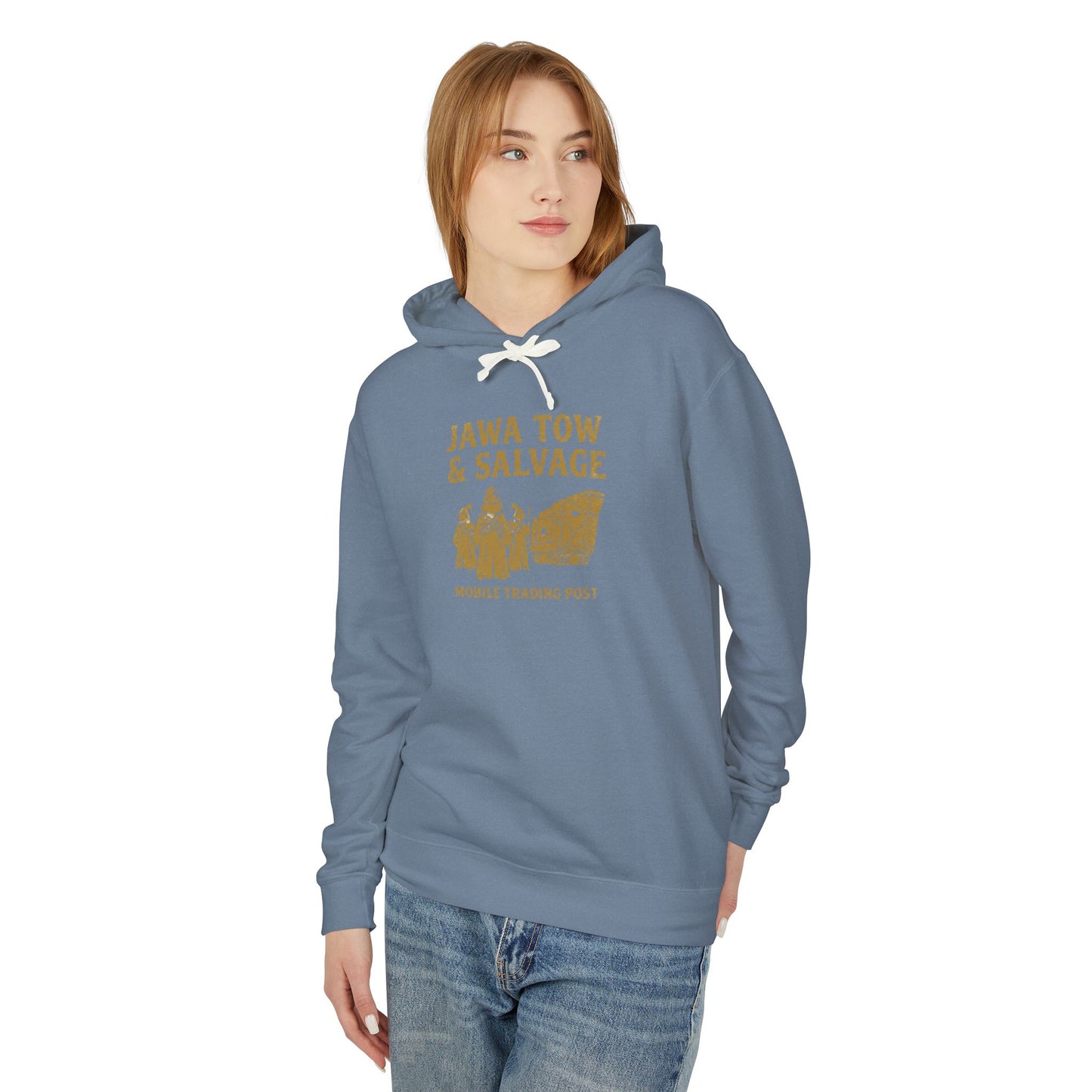 Jawa Tow & Salvage Hoodie - Star Wars Inspired "Mobile Trading Post" Pullover
