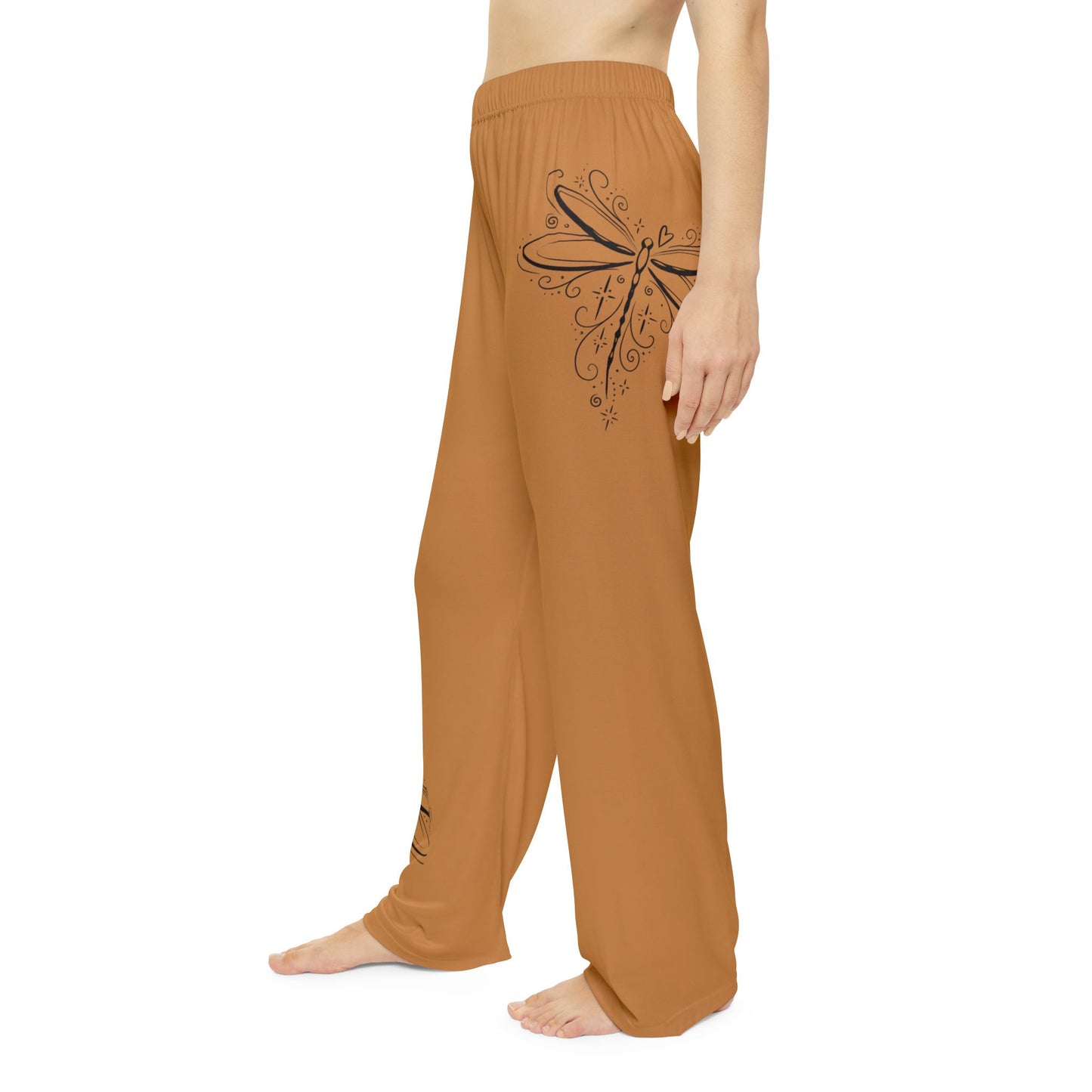 Dragonfly Women's Loungewear Pajama Bottoms - Cappuccino