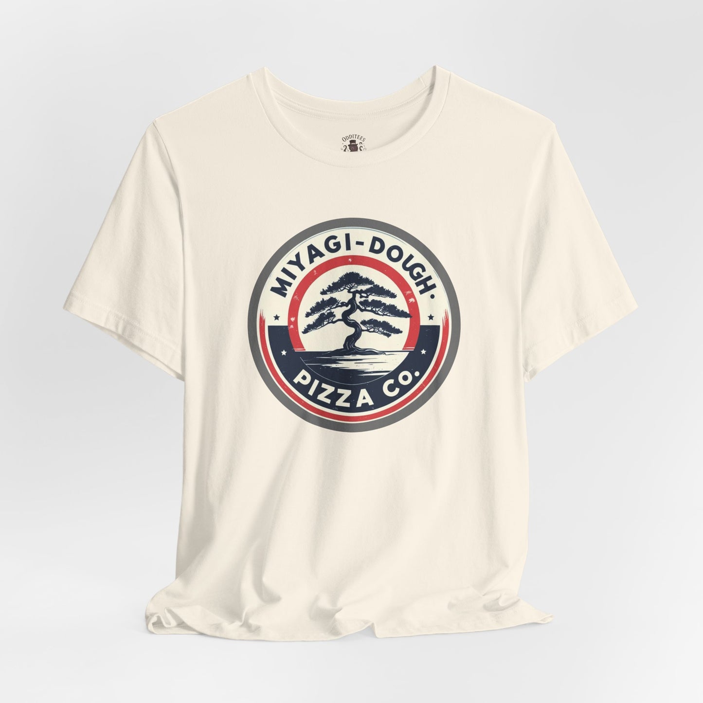 Miyagi-Dough Pizza Co. Tee — Vintage Bonsai Pizza Logo