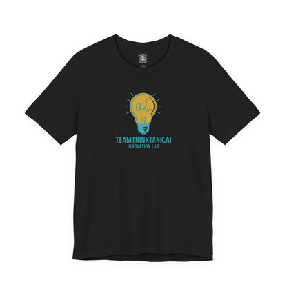 TeamThinkTank.ai Innovation Lab Bright Bulb T-Shirt — Corp Lightbulb Colorway Logo Tee