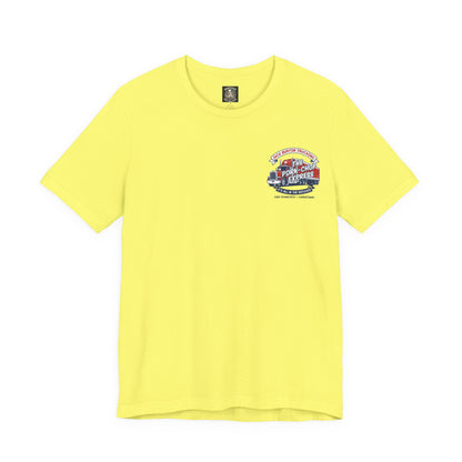 Trucking T‑Shirt — "Jack Burton Trucking: The Pork-Chop Express" Retro Logo Tee