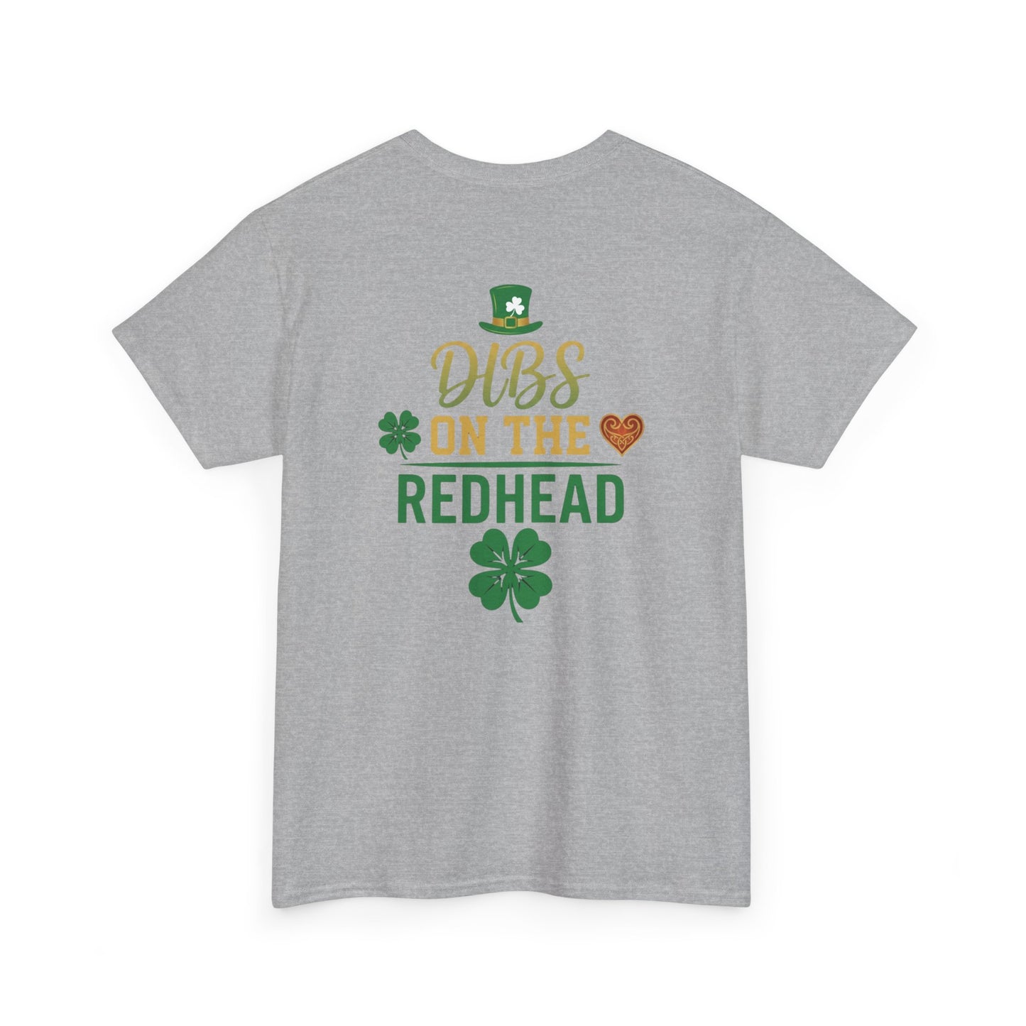 Dibs on the Redhead T‑Shirt — St. Patrick’s Day Shamrock OddInk Seasonal Designs Tee