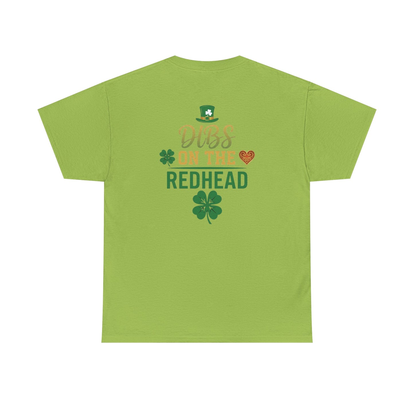 Dibs on the Redhead T‑Shirt — St. Patrick’s Day Shamrock OddInk Seasonal Designs Tee